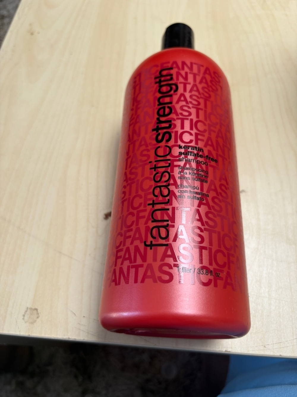 Strength Keratin Sulfate-Free Shampoo - Red